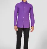 Opposuits Basic Overhemd Paars Heren