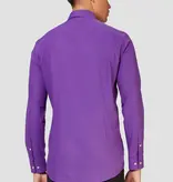 Opposuits Basic Overhemd Paars Heren