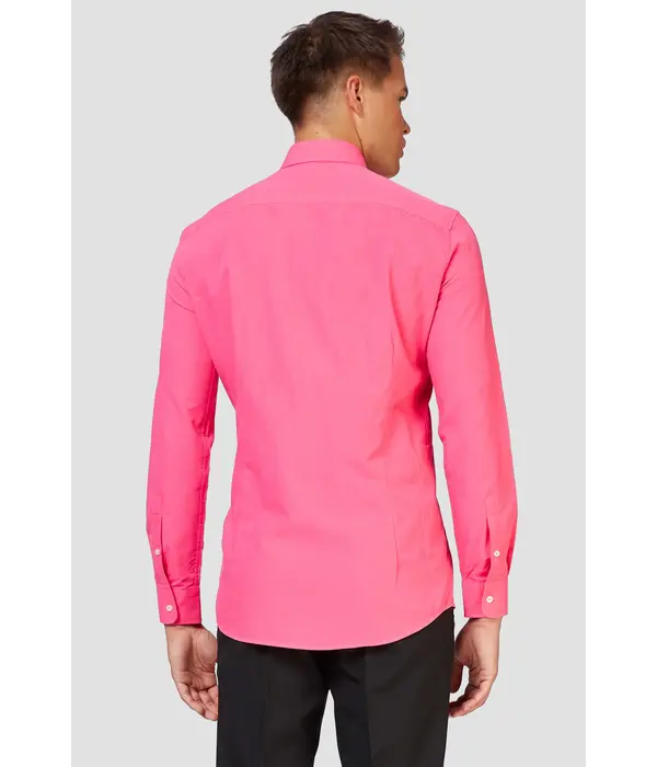 Opposuits Basic Overhemd Roze Heren