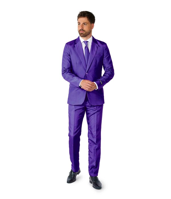 Suitmeister Maatpak Solid Paars Heren
