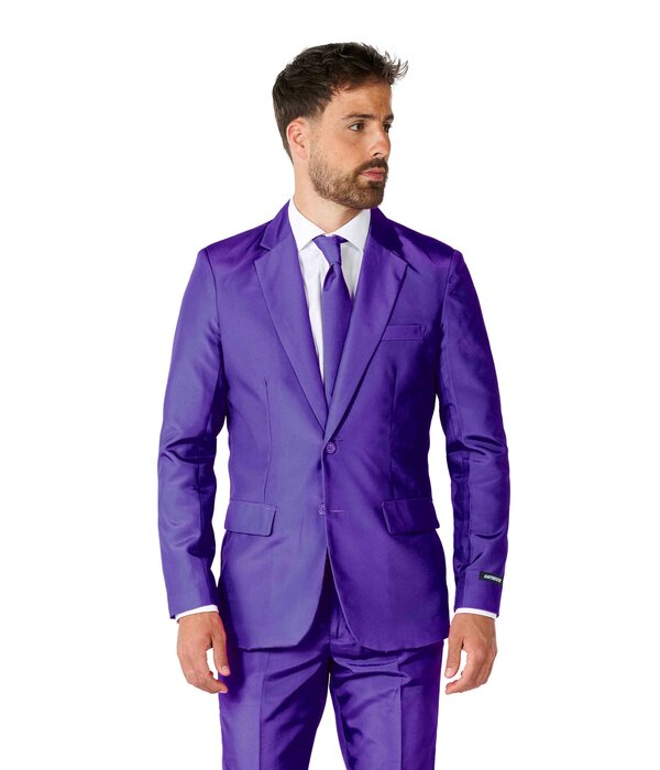 Suitmeister Maatpak Solid Paars Heren