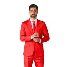 Suitmeister Maatpak Solid Rood Heren