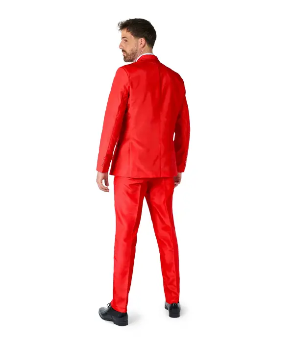 Suitmeister Maatpak Solid Rood Heren