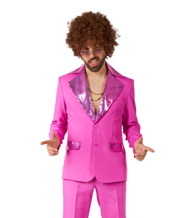 Suitmeister Maatpak Disco Roze Heren