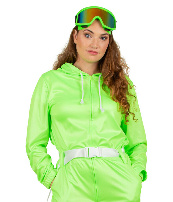 Ski Bril Neon Groen Volwassenen