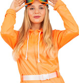 Ski Bril Neon Oranje Volwassenen