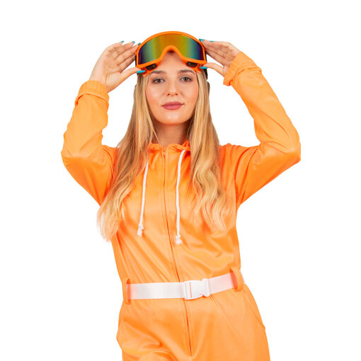 Ski Bril Neon Oranje Volwassenen