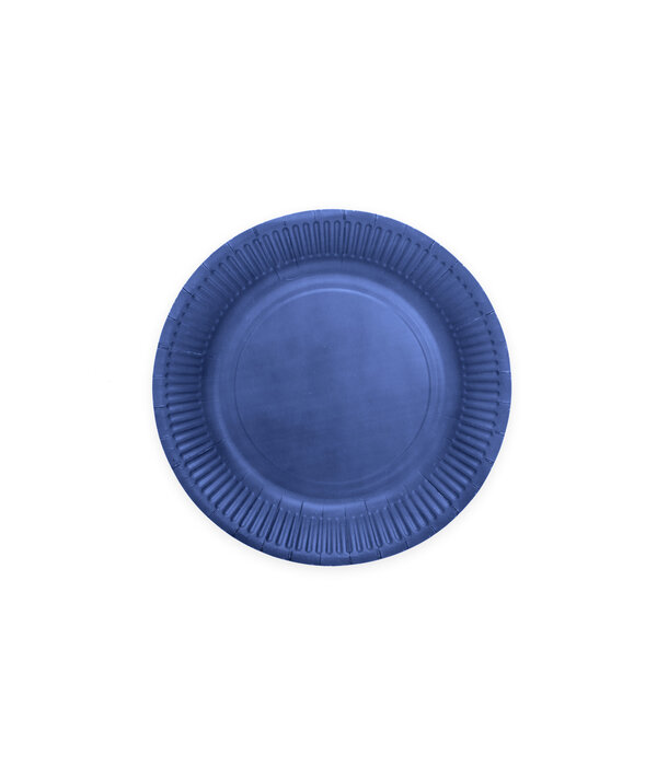 Bordjes Donker Blauw 18cm (8st)