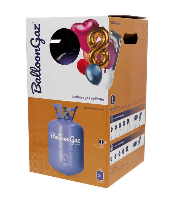 Tank Helium - Tot 50 Ballonnen