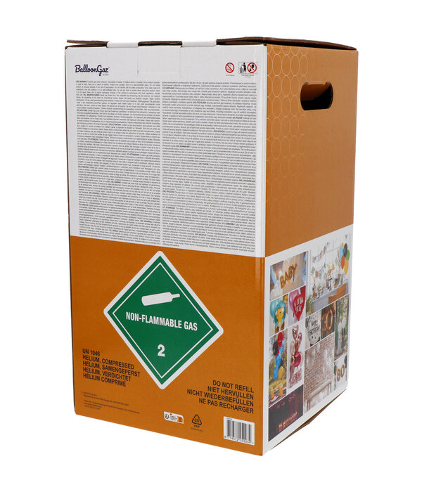 Tank Helium - Tot 50 Ballonnen