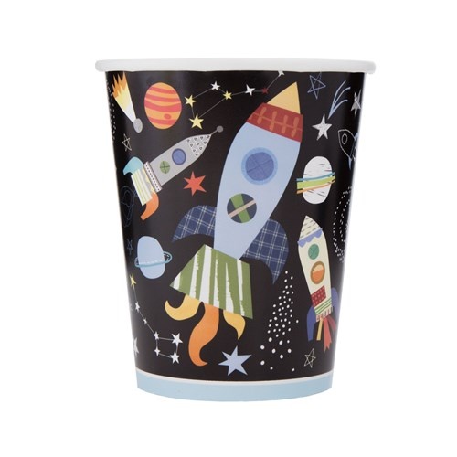 Bekers Space Ruimte 270ml (8st) afbeelding