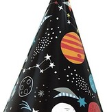 Feesthoedjes Space Ruimte (8st)