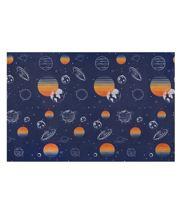 Tafelkleed Papier Space Planeten (120x180 cm)