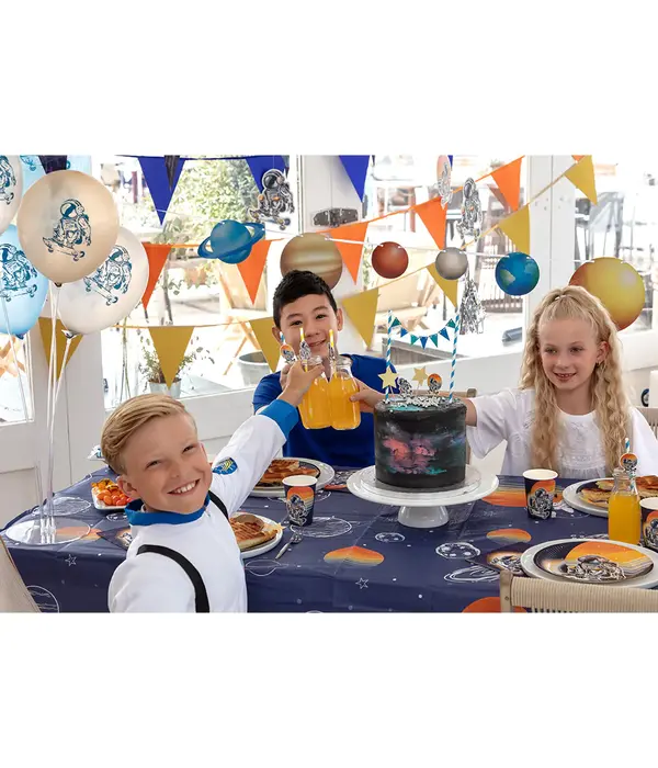 Taartdecoratie kit Space