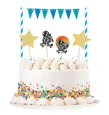 Taartdecoratie kit Space