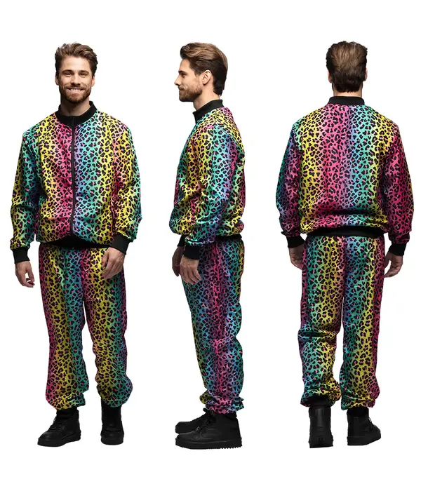 Trainingspak Regenboog Panter Dude