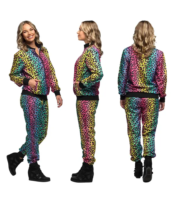 Trainingspak Regenboog Panter Babe