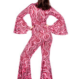 70's Catsuit Disco Diva Roze