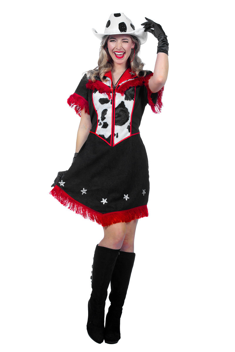 Western Jurk Cowgirl Dames Premium afbeelding
