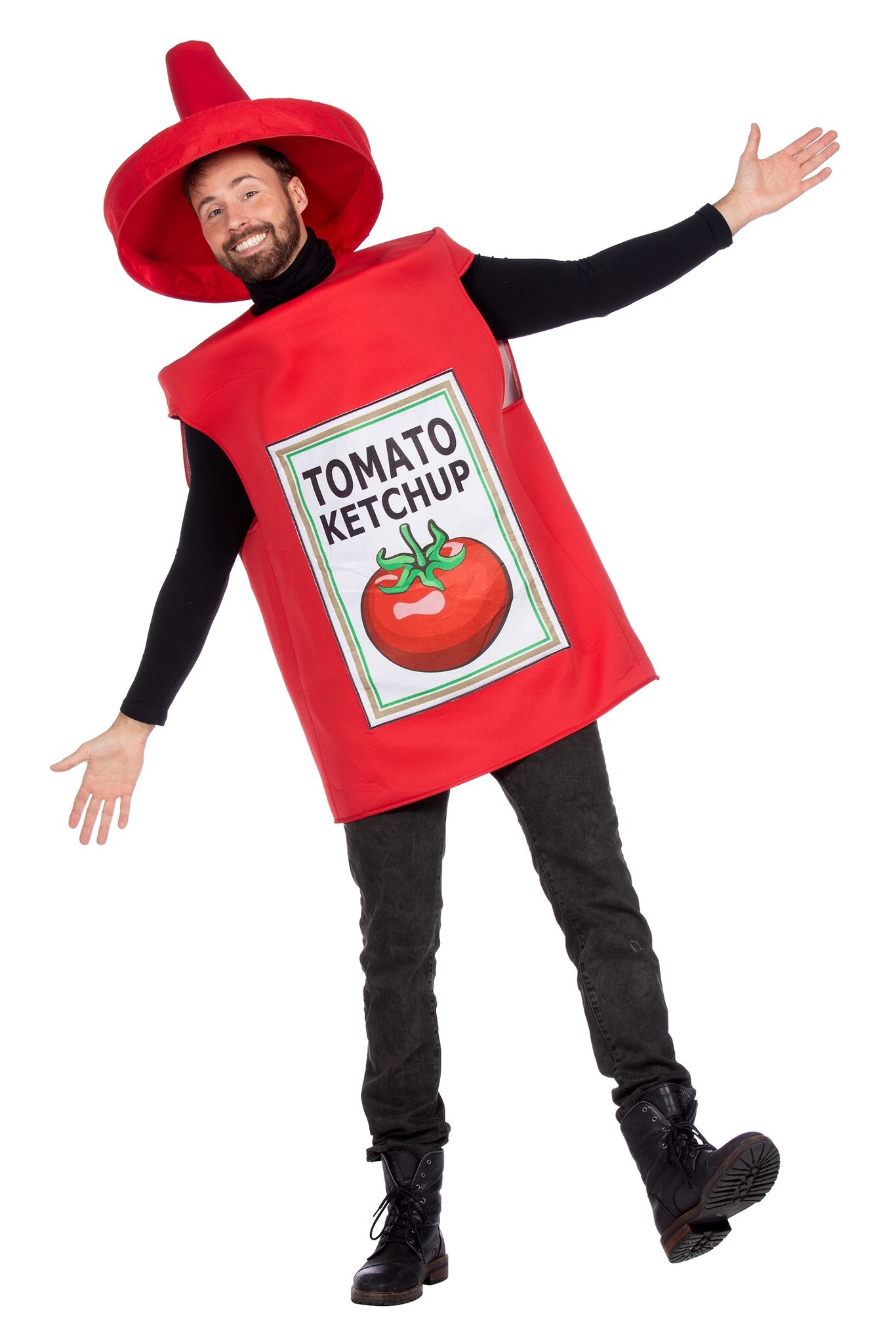 Fles Tomato Ketchup Kostuum afbeelding