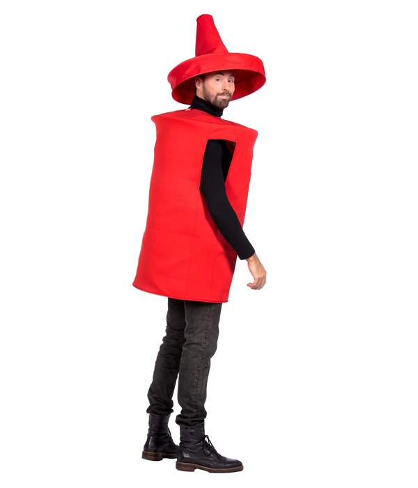 Fles Tomato Ketchup Kostuum