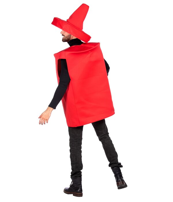 Fles Tomato Ketchup Kostuum