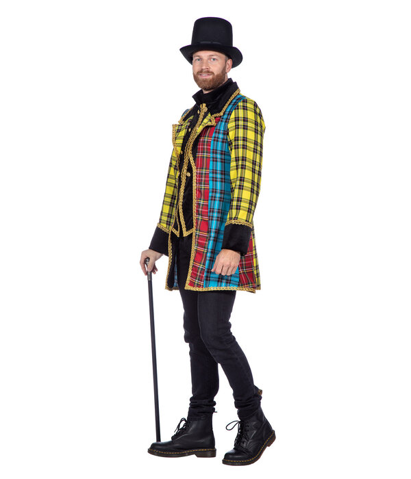 Jas Schotse Ruit Gekleurd Man Premium