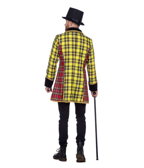 Jas Schotse Ruit Gekleurd Man Premium