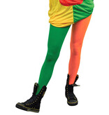 Panty Pippi Oranje/Groen