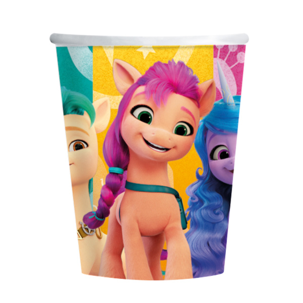 My Little Pony - 8 Bekers - 250 ml