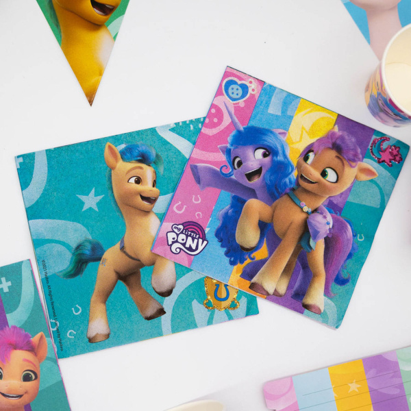 Amscan - My Little Pony - 16 Servetten - 33 x 33 cm