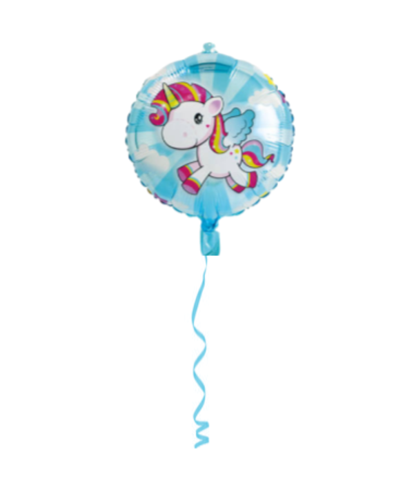 Unicorn folieballon - 45 cm