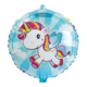 Unicorn folieballon - 45 cm