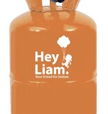 Helium Cylinder Hey Liam - Tot 30 Ballonnen