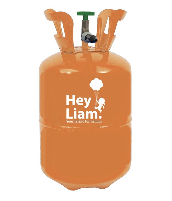 Helium Cylinder Hey Liam - Tot 30 Ballonnen