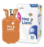 Helium Cylinder Hey Liam - Tot 30 Ballonnen