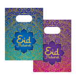 Traktatie Zakjes Eid Mubarak Paars/Blauw (4st)