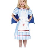 Vintage verpleegster kostuum kind