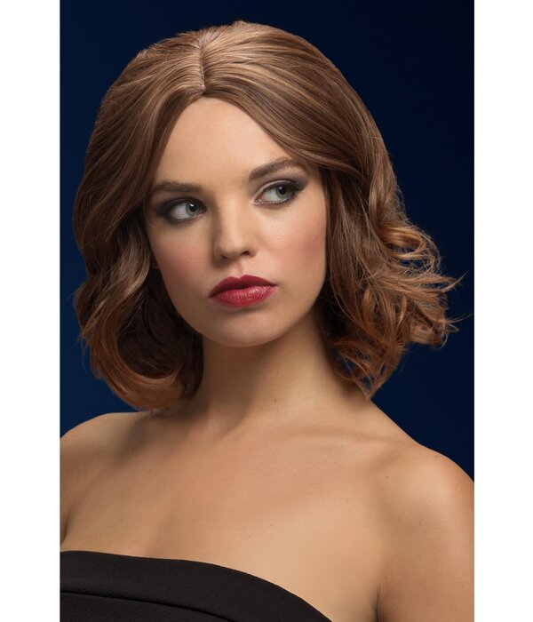 Fever Pruik Licht Bruin Olivia