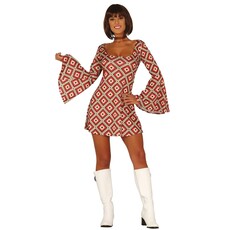 Disco Jurkje Dames Ruiten Psychedelisch