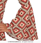 Disco Jurkje Dames Ruiten Psychedelisch