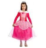 Roze Prinsessenjurk Kind Belle