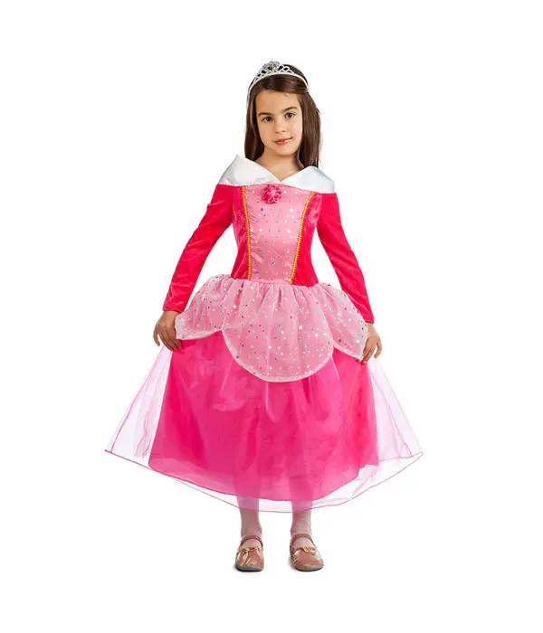 Roze Prinsessenjurk Kind Belle