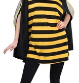 Bijencape Pluche Met Mouwspleten