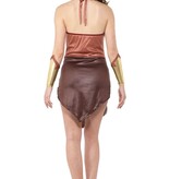 Sexy Gladiator Kostuum Bruin/Goud