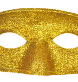 Oogmasker Goud met glitters
