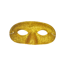 Oogmasker Goud met glitters