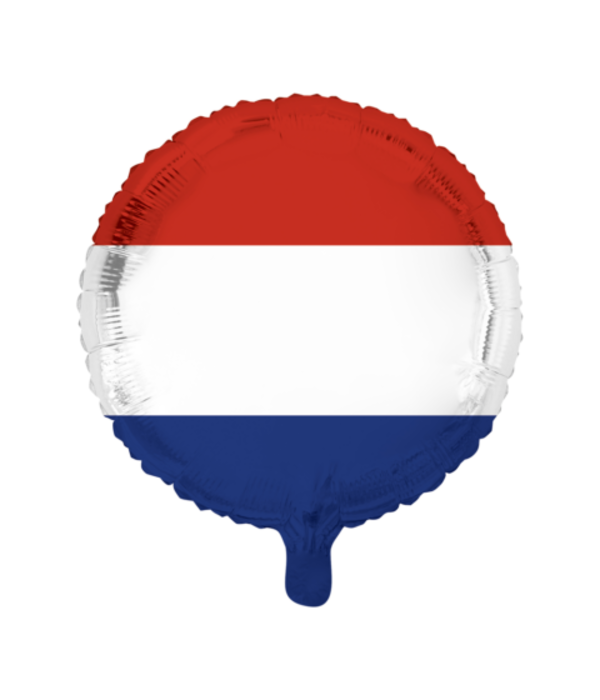 Folieballon Nederlandse Vlag (46cm)