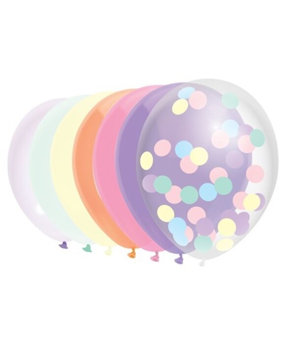 Ballonnen Perfect Pastel (10st)