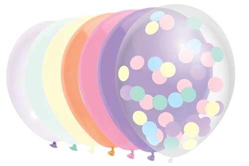 Ballonnen Perfect Pastel (10st) afbeelding